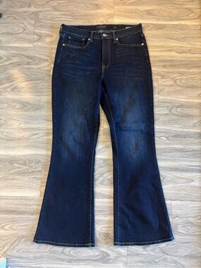 Lucky Brand Dark Indigo Flare Jeans